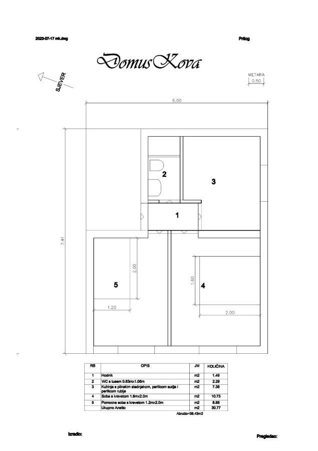 珀德垂那Domuskova公寓 外观 照片